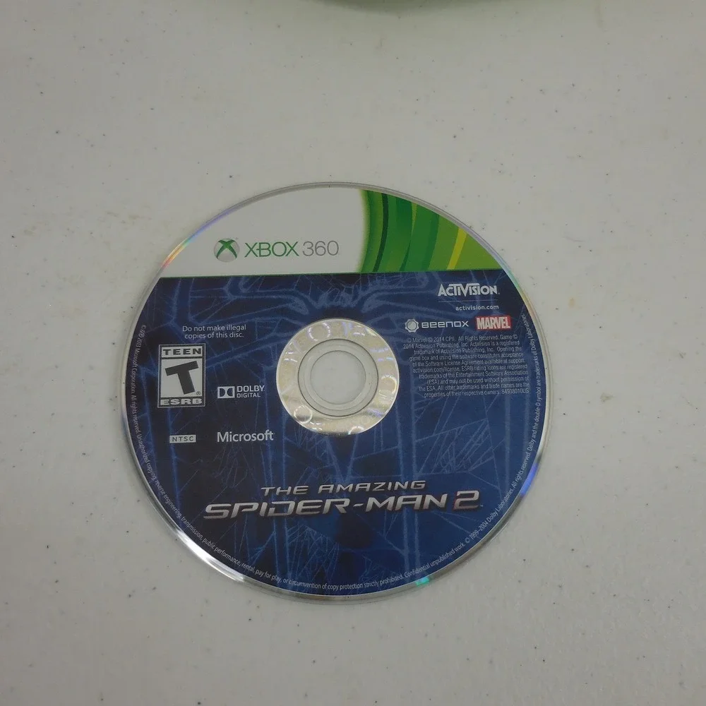 The Amazing Spider-Man 2 Xbox 360 Marvel Activision Beenox Video Game 2014